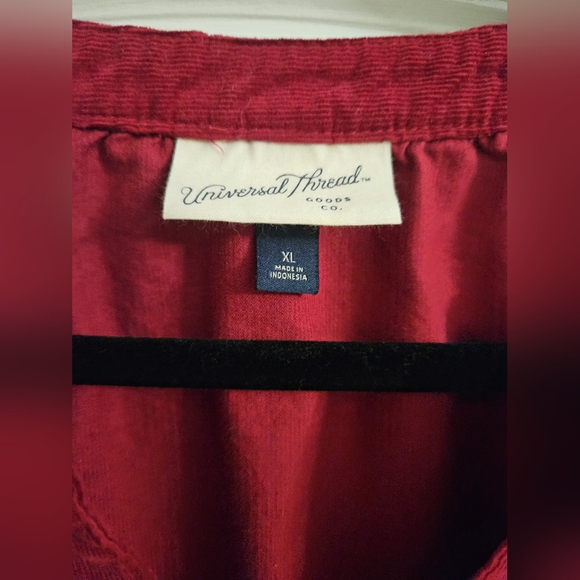Target Universal Thread Corduroy Top XL - Picture 3 of 3